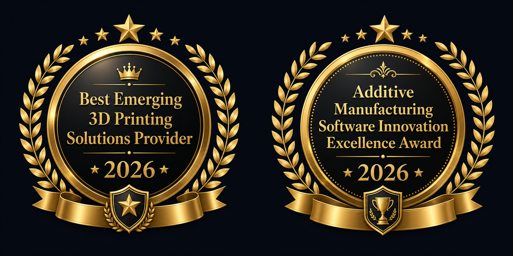 Best Emerging 3D Printing Solutions Provider 2026 & Additive Manufacturing Software Innovation Excellence Award 2026
